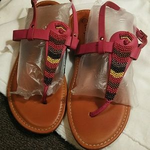 Sandals Rouge Size 10